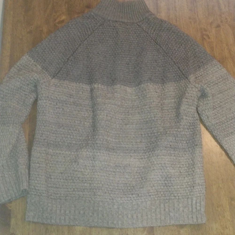 Gray Banana Republic Wool Yak Blend Knit Sweater XL